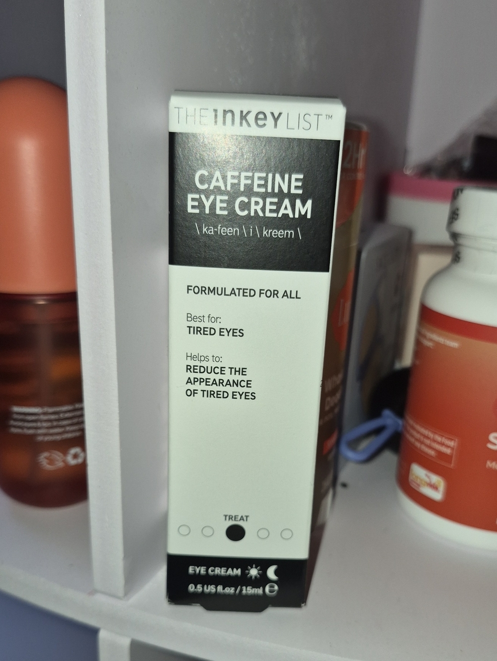 The Inkey List Caffeine Eye Cream -nwt